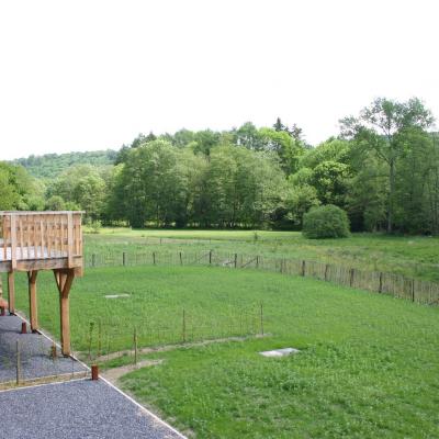 Vue depuis la cuisine