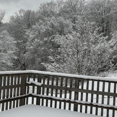 Terrasse Hiver